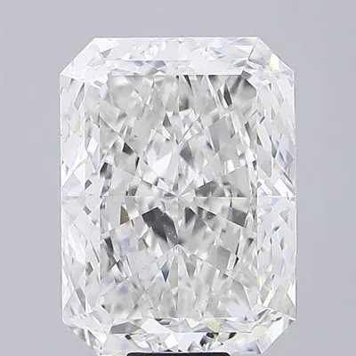 20.04ct F VS2 Rare Carat Ideal Cut Radiant Lab Grown Diamond