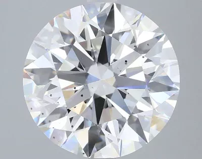 4.90ct H SI1 Rare Carat Ideal Cut Round Lab Grown Diamond