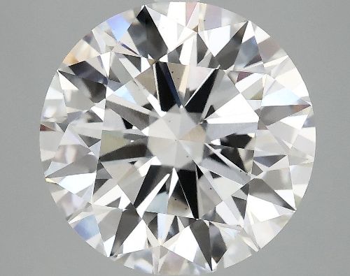5.02ct E SI1 Rare Carat Ideal Cut Round Lab Grown Diamond