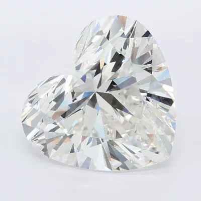 10.06ct F VVS2 Rare Carat Ideal Cut Heart Lab Grown Diamond