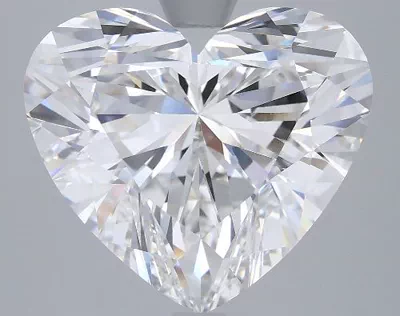 6.50ct E VVS2 Rare Carat Ideal Cut Heart Lab Grown Diamond