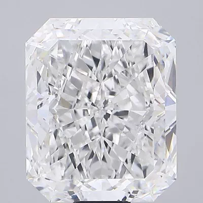 22.68ct E VVS2 Very Good Cut Radiant Lab Grown Diamond
