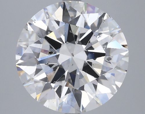 8.01ct F SI1 Very Good Cut Round Lab Grown Diamond