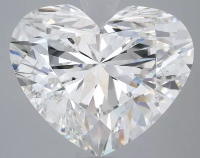 6.08ct G VS1 Rare Carat Ideal Cut Heart Lab Grown Diamond