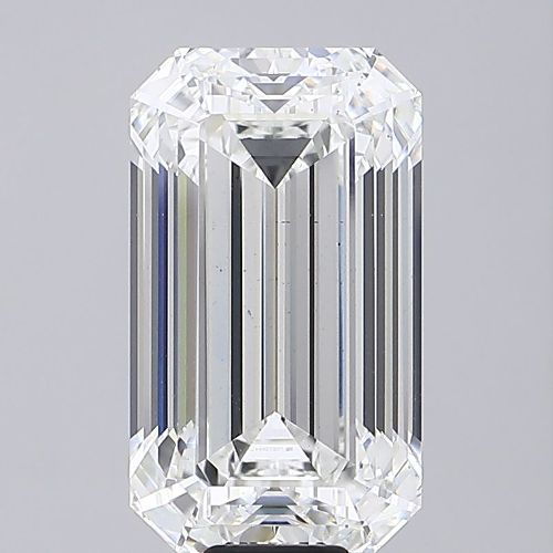 20.51ct F VS2 Very Good Cut Emerald Lab Grown Diamond