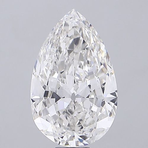 20.02ct F VS1 Very Good Cut Pear Lab Grown Diamond