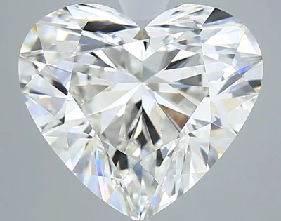 5.02ct G VS1 Rare Carat Ideal Cut Heart Lab Grown Diamond