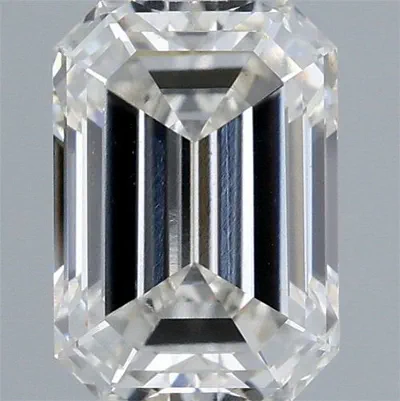 2.05ct H VS2 Rare Carat Ideal Cut Emerald Lab Grown Diamond