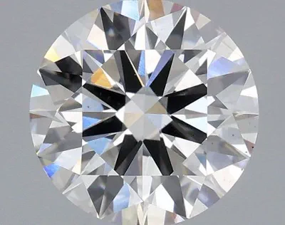 2.05ct F SI1 Rare Carat Ideal Cut Round Lab Grown Diamond
