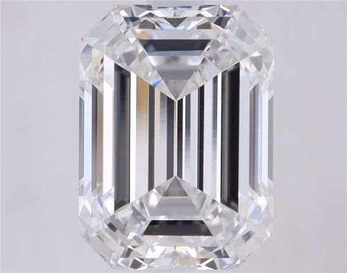 16.04ct F VVS2 Rare Carat Ideal Cut Emerald Lab Grown Diamond
