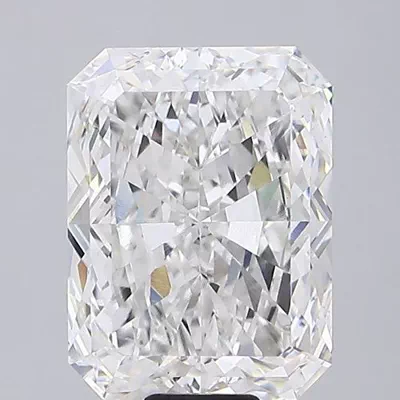 18.24ct F VS1 Rare Carat Ideal Cut Radiant Lab Grown Diamond