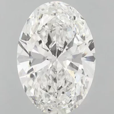 10.08ct F VVS2 Very Good Cut Oval Lab Grown Diamond