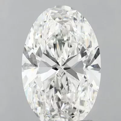 10.06ct F VVS2 Rare Carat Ideal Cut Oval Lab Grown Diamond