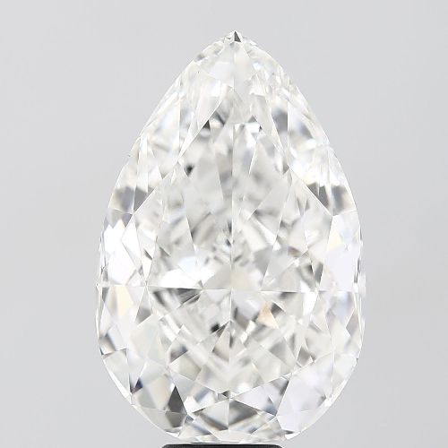 15.03ct G VVS2 Rare Carat Ideal Cut Pear Lab Grown Diamond
