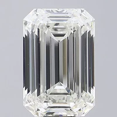 18.70ct G VS1 Rare Carat Ideal Cut Emerald Lab Grown Diamond