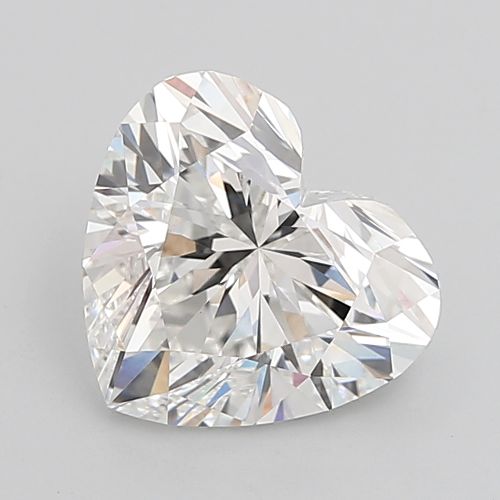 4.57ct F VVS2 Rare Carat Ideal Cut Heart Lab Grown Diamond