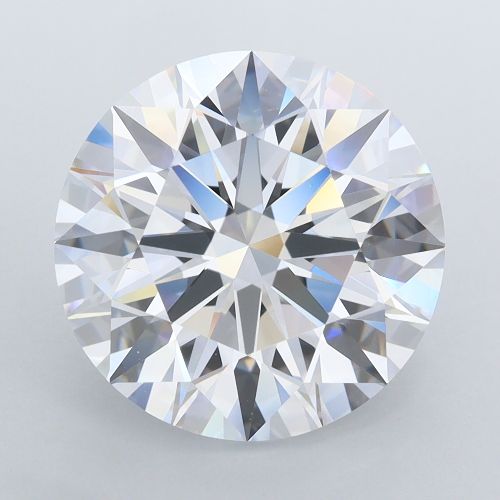 5.55ct F IF Rare Carat Ideal Cut Round Lab Grown Diamond