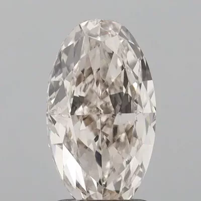 2.03ct K VVS2 Very Good Cut Oval Lab Grown Diamond
