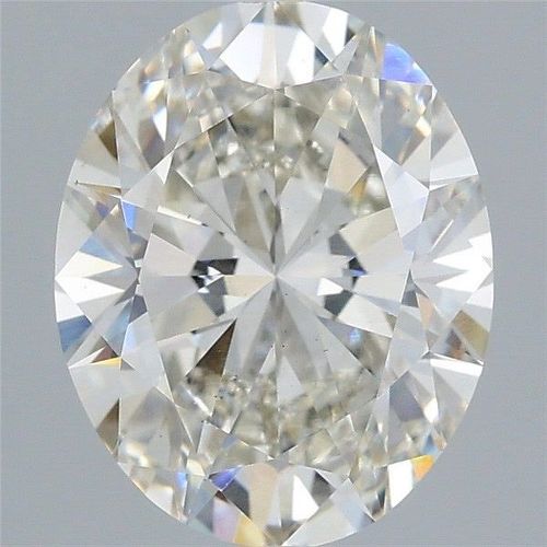 2.36ct H VS1 Rare Carat Ideal Cut Oval Lab Grown Diamond