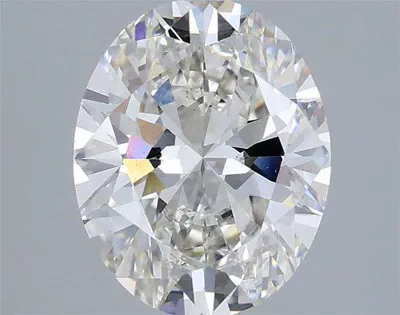2.46ct G VS2 Rare Carat Ideal Cut Oval Lab Grown Diamond