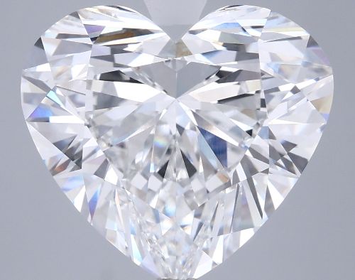 6.56ct E VVS2 Rare Carat Ideal Cut Heart Lab Grown Diamond