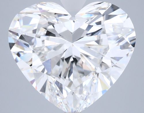 6.53ct E VVS2 Rare Carat Ideal Cut Heart Lab Grown Diamond