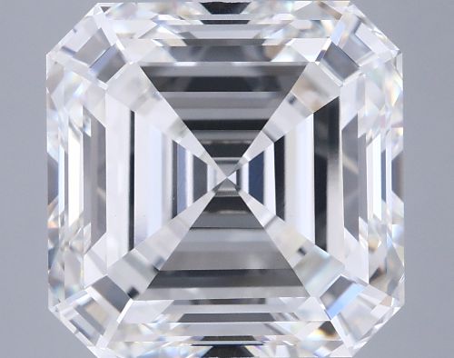 7.08ct E VVS2 Rare Carat Ideal Cut Asscher Lab Grown Diamond