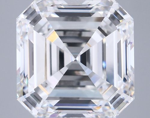 6.62ct E VVS2 Very Good Cut Asscher Lab Grown Diamond