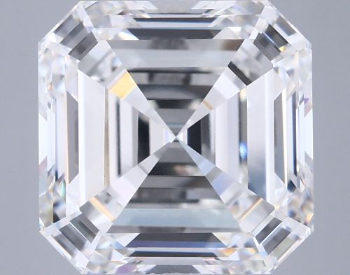 6.62ct E VVS2 Very Good Cut Asscher Lab Grown Diamond