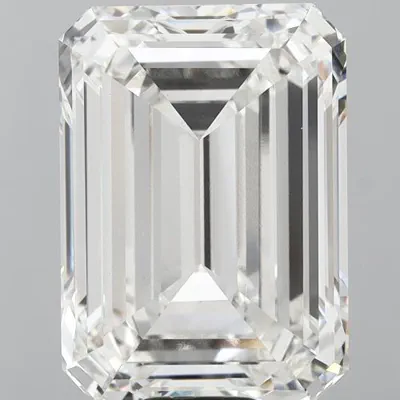 19.55ct G VS1 Rare Carat Ideal Cut Emerald Lab Grown Diamond