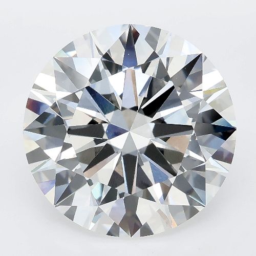 8.08ct E VVS2 Excellent Cut Round Lab Grown Diamond