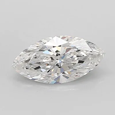 2.00ct F SI1 Rare Carat Ideal Cut Marquise Lab Grown Diamond