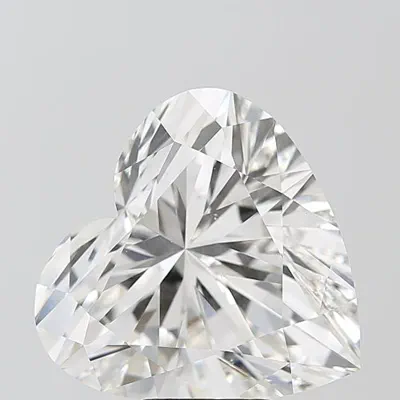 7.69ct G VS1 Rare Carat Ideal Cut Heart Lab Grown Diamond