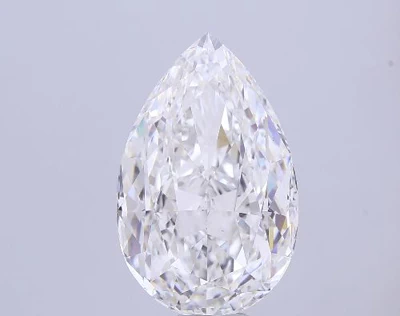 20.09ct F VS1 Rare Carat Ideal Cut Pear Lab Grown Diamond