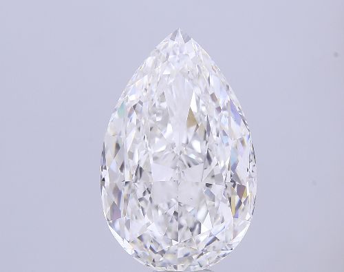 20.09ct F VS1 Rare Carat Ideal Cut Pear Lab Grown Diamond