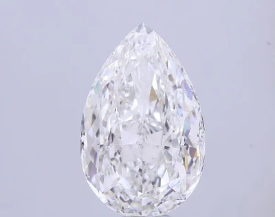 20.09ct F VS1 Rare Carat Ideal Cut Pear Lab Grown Diamond