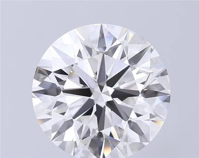 10.01ct F VS2 Ideal Cut Round Lab Grown Diamond