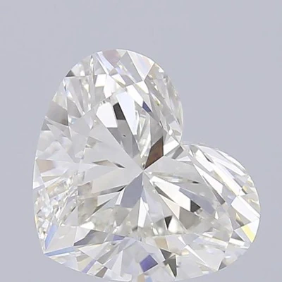 5.03ct G VS1 Very Good Cut Heart Lab Grown Diamond