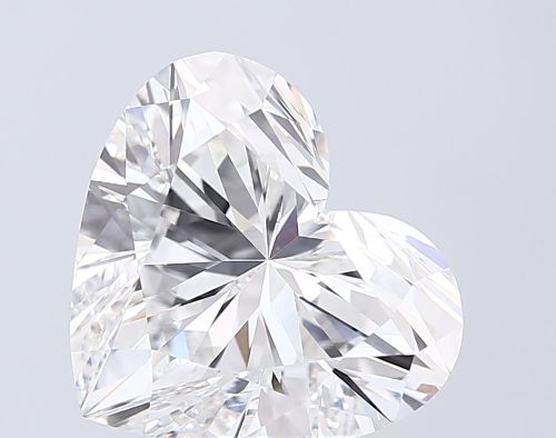 6.03ct E VVS2 Rare Carat Ideal Cut Heart Lab Grown Diamond