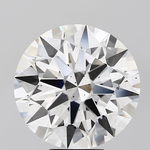7.56ct F SI1 Rare Carat Ideal Cut Round Lab Grown Diamond