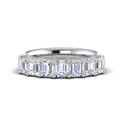 Mae 7 Stone Lab Diamond Band