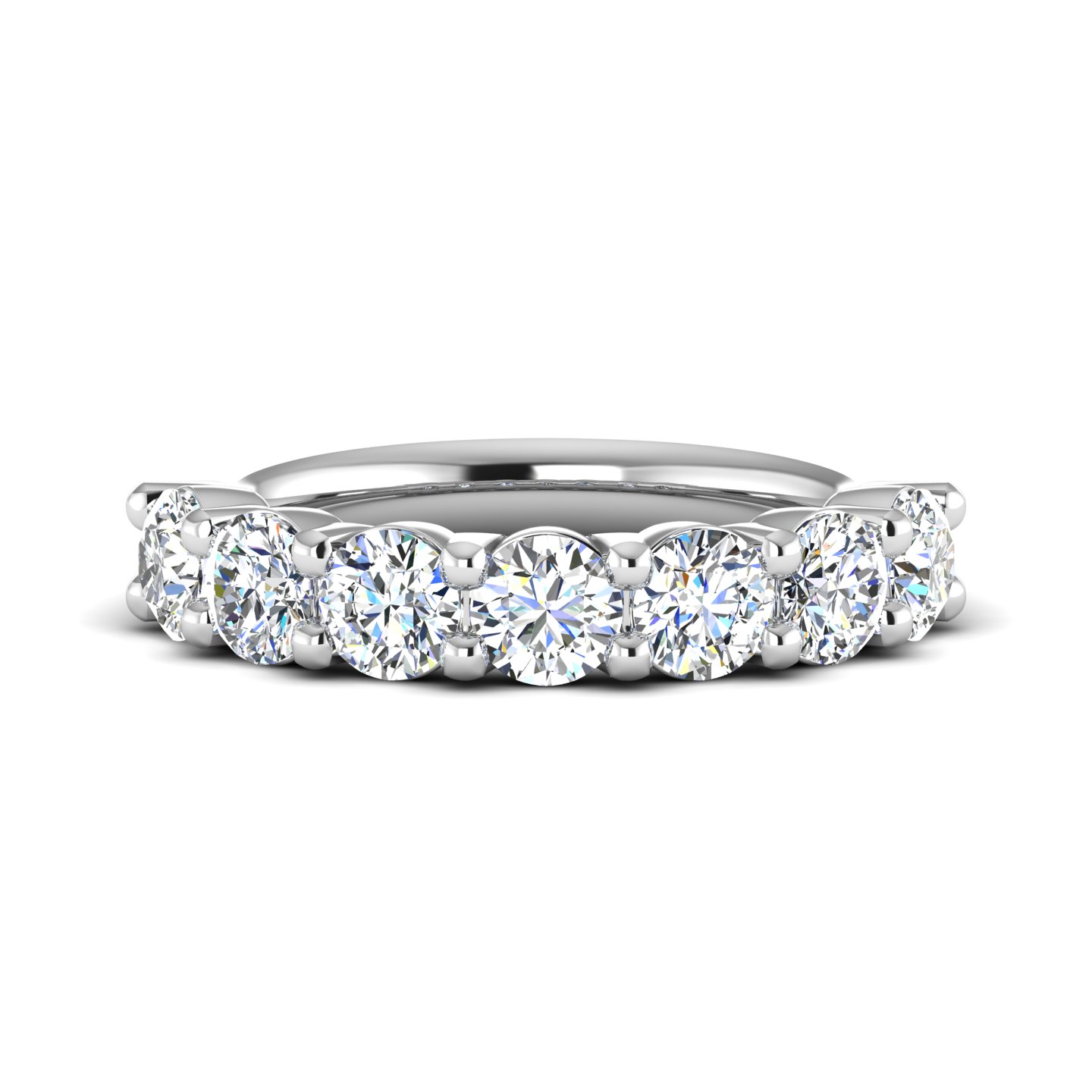 Mylah 7 Stone Diamond Band