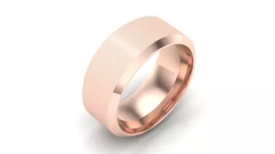 Beveled Edge Band (8mm)