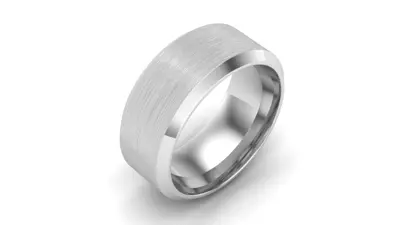 Beveled Edge Band (8mm)