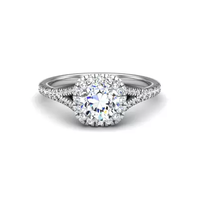 Grace Halo Engagement Ring