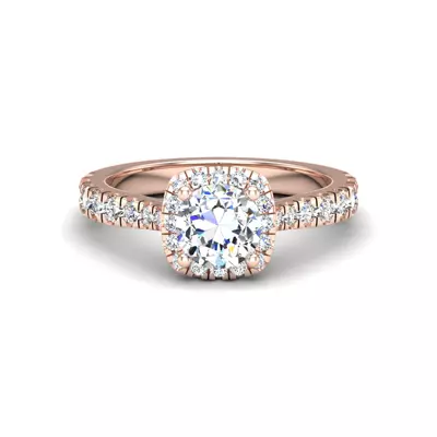 Riley Halo Engagement Ring