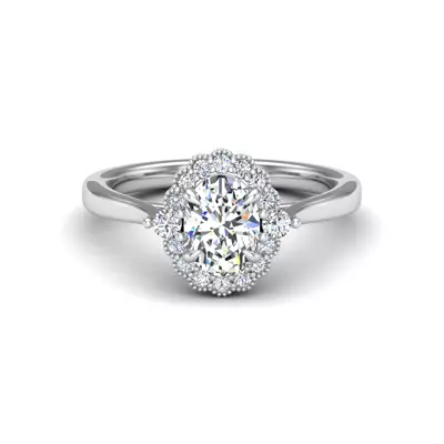 Blair Halo Engagement Ring
