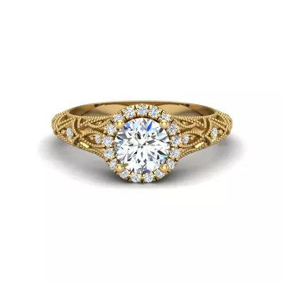 Rylie Halo Engagement Ring