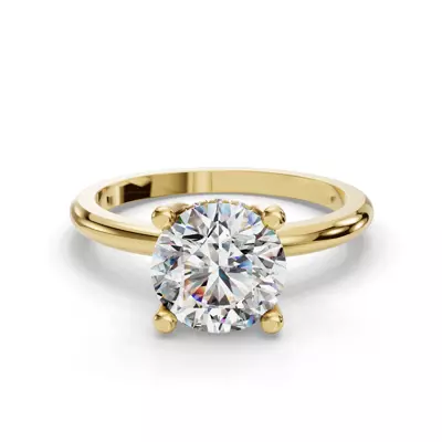 Savannah Hidden Halo Engagement Ring