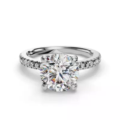 Setting Gabriella Pavé Hidden Halo